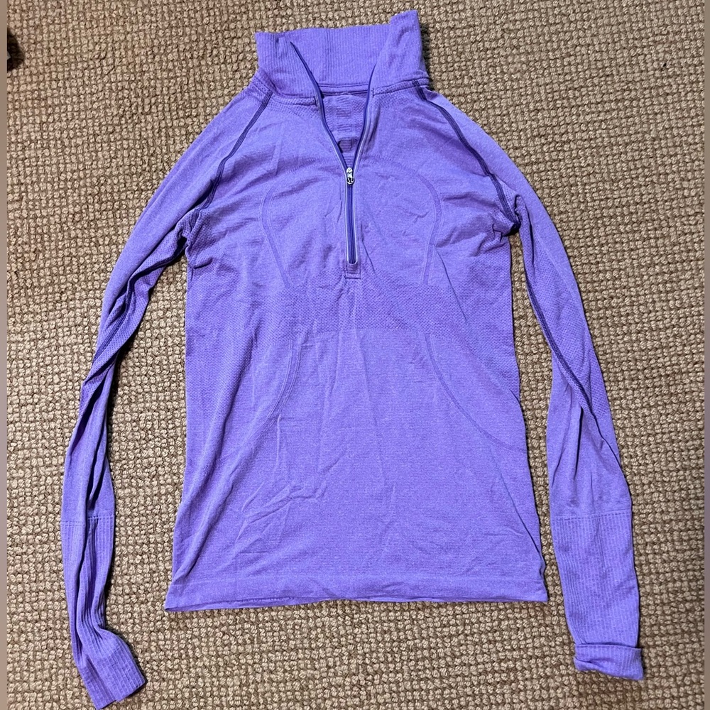 Lululemon Swiftly Tech Zip Up Size 8